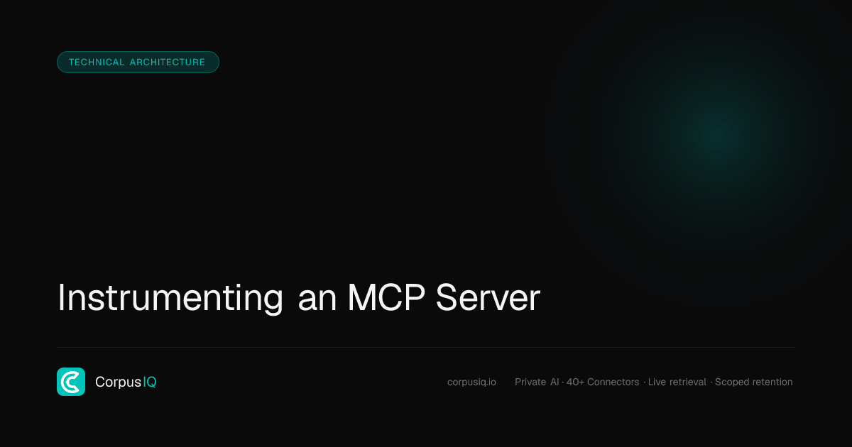 Instrumenting an MCP Server: Audit Logging, Activation Funnels, and Per ...